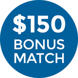 $150 Bonus Match Icon